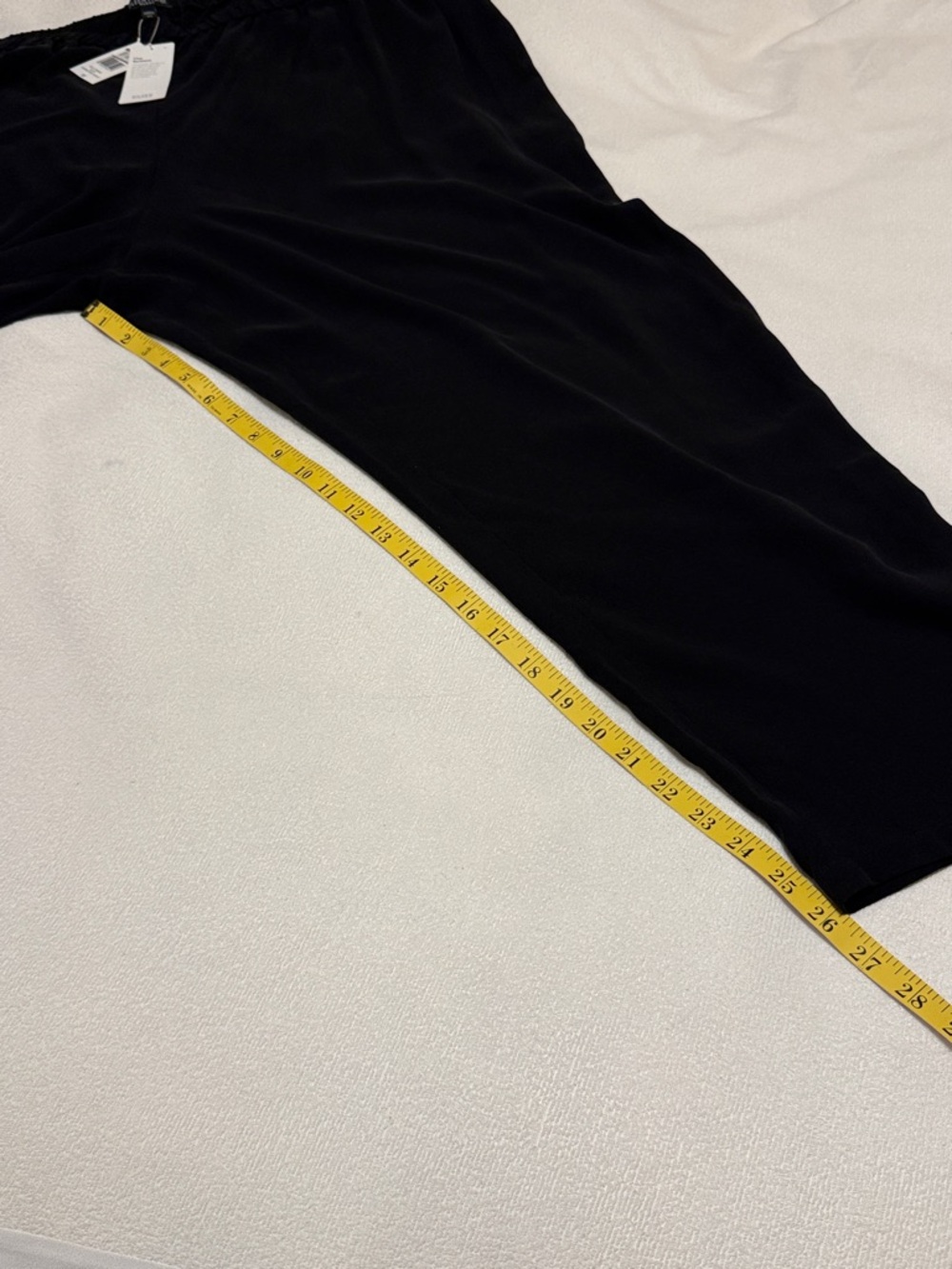 NWT Eileen Fisher The System Black Tapered Pant - Picture 5 of 8